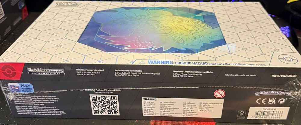 Terapagos EX Ultra-Premium Collection Pokemon TCG Box