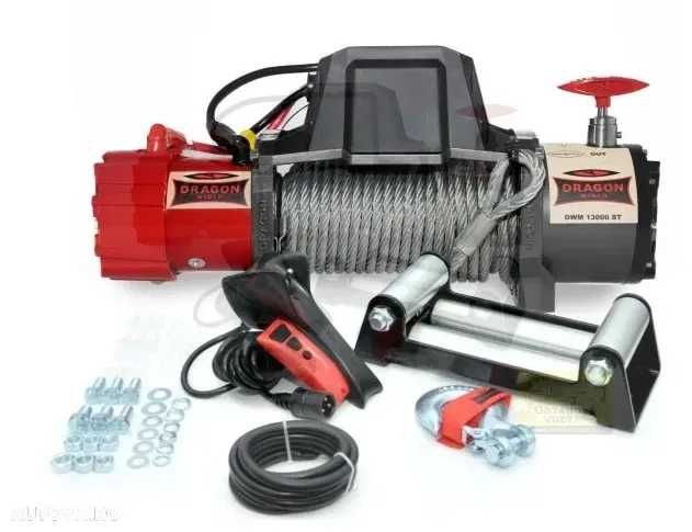 Troliu model nou 2024 ST  electric DRAGON WINCH 13000lbs(5897 kg) 12 V