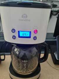 Cafetiera Mandine MCM100T-20, cu filtru 1000 W, 1.5 Litri, Negru/Bej