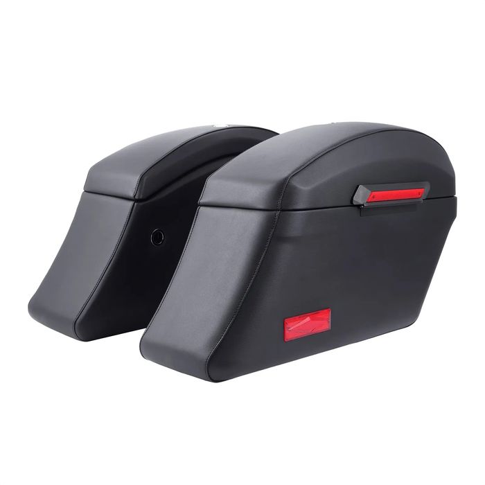 Set genti laterale ZocoMoto, pentru motocicleta, impermeabil, Negru