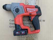 Milwaukee M12 CH/безчетков перфоратор/+ 1 батерия 4 ah.,