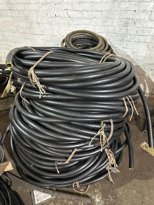 Рукава резиновые универсальные , напорные с нитяным усилением , Хомуты