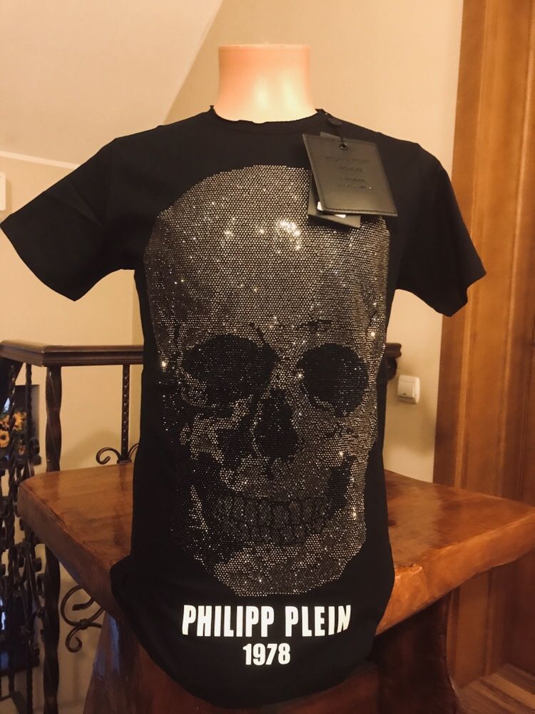 Tricou Philipp Plein round neck ss “Skull” s2021