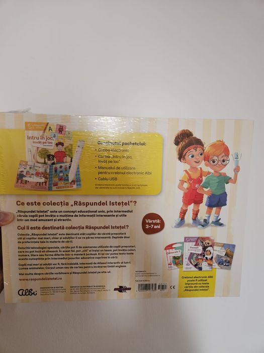 Cartea Raspundel Istetel Intru in joc