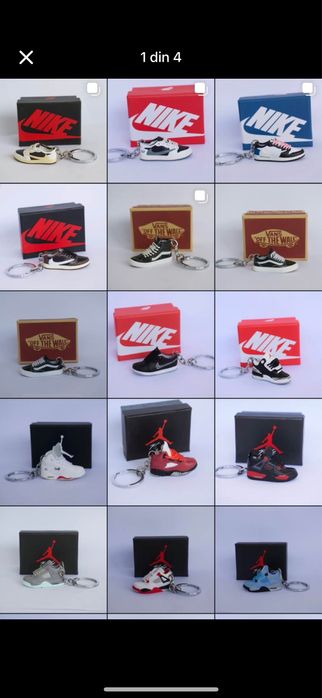 Brelocuri Nike/Jordan/Adidas/Vans