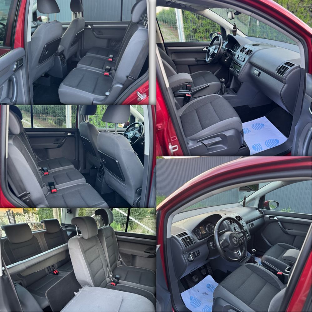 VW TOURAN 1,6 TDI / 7 locuri / 2011 / Euro 5 / Carlig / Posibil Rate