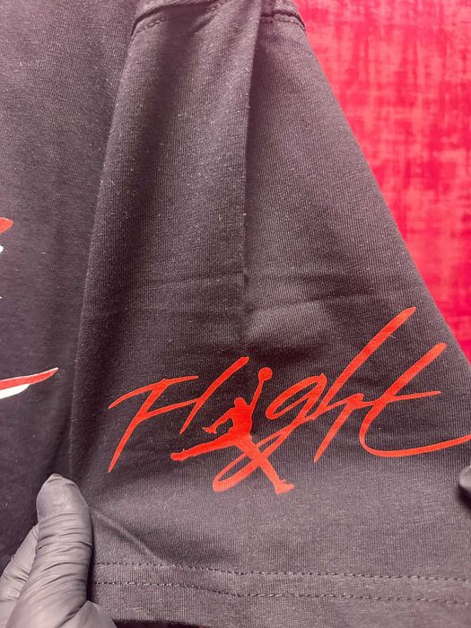 Tricou Jordan Flight | Negru | Rosu | Nike | NOU | Premium |