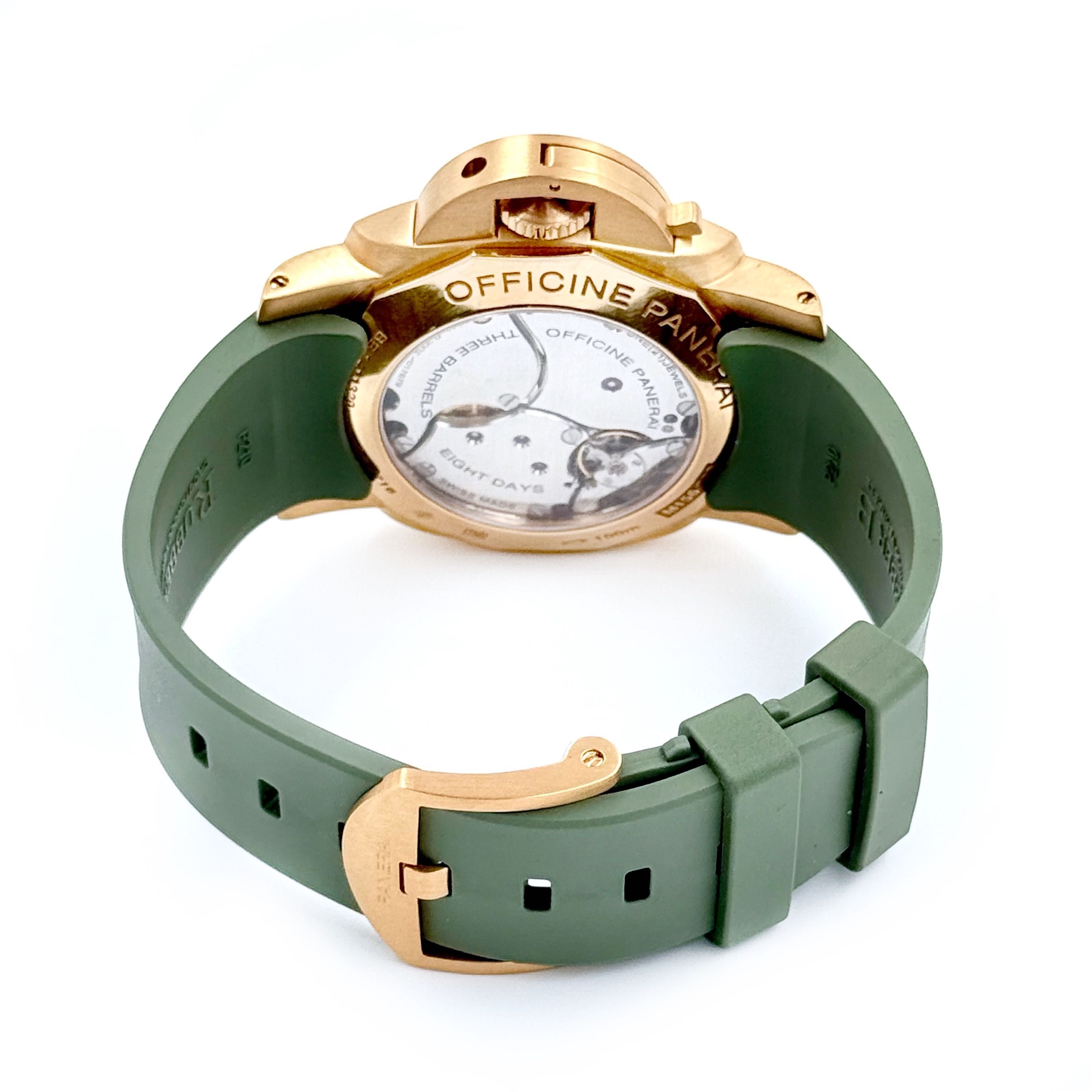Panerai Luminor 1950 8 Days GMT Gold