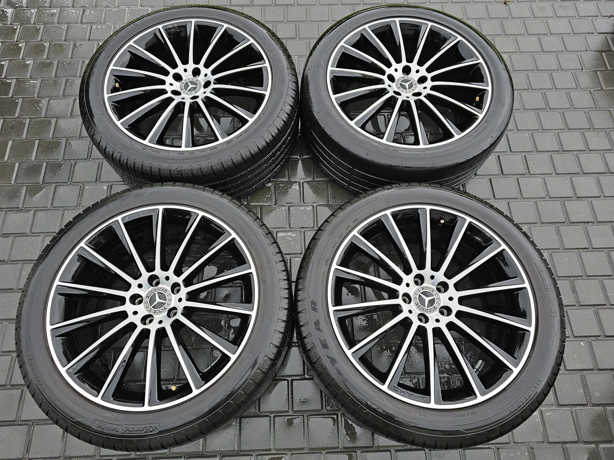 Roti Amg Mercedes, turbine, originale, r20, glc