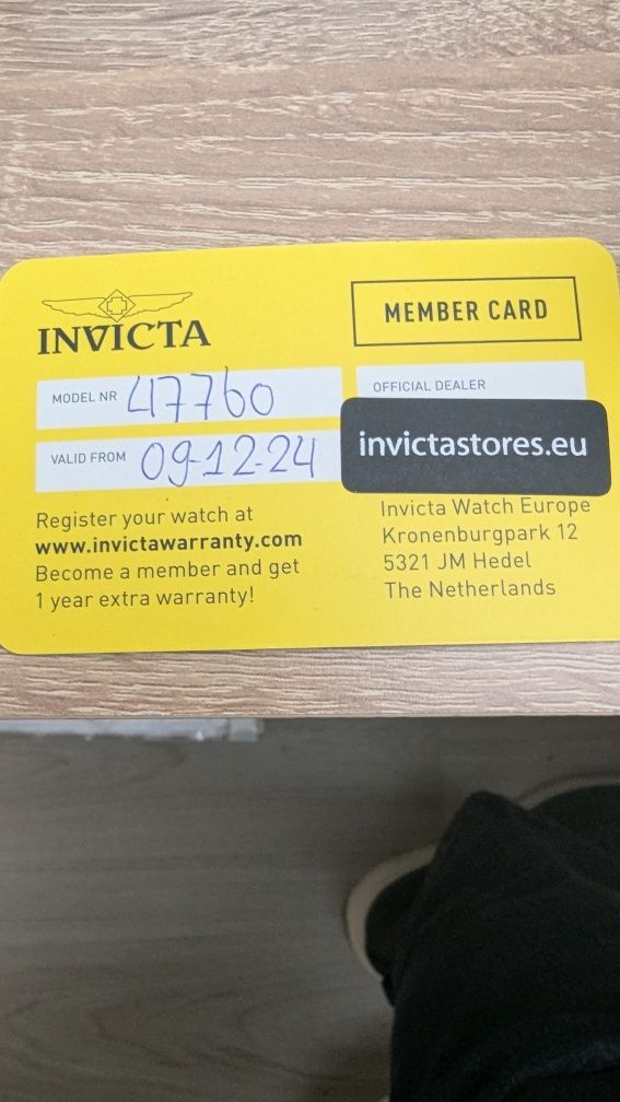 Мъжки часовник Invicta Venom