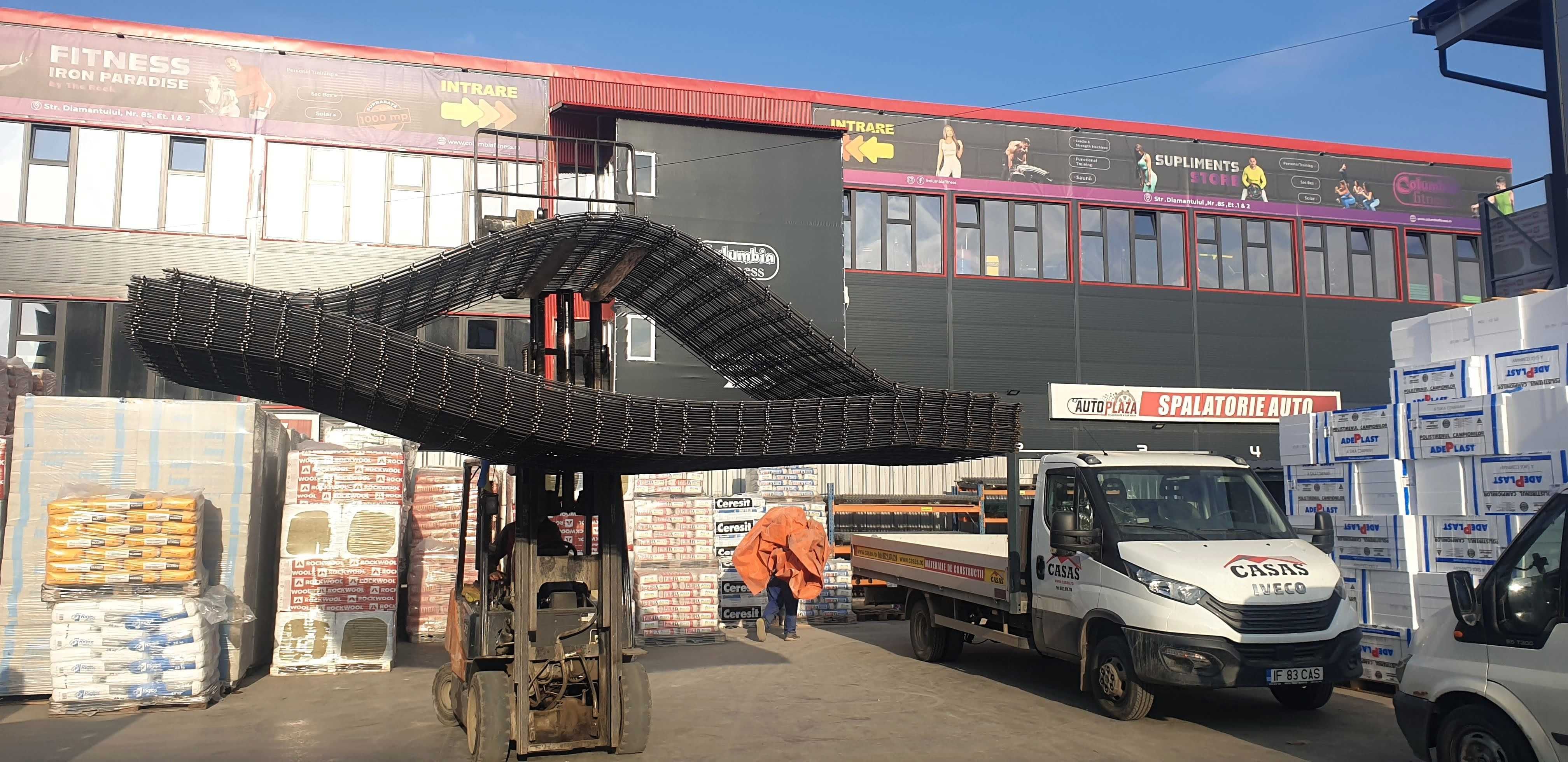Otel beton (fier beton) in bare si colac BST, PC52, OB37