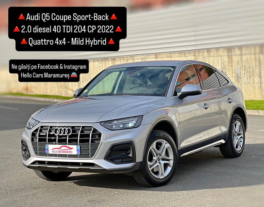 Audi Q5 Q5 Sport-Back Coupe Diesel Hybrid 204 CP
