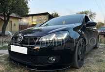 голф мк 6 лип спойлер за предна броня / vw golf mk6 lip
