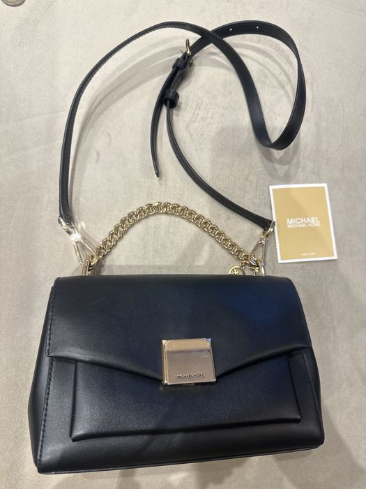 Кожаная сумка Michael Kors