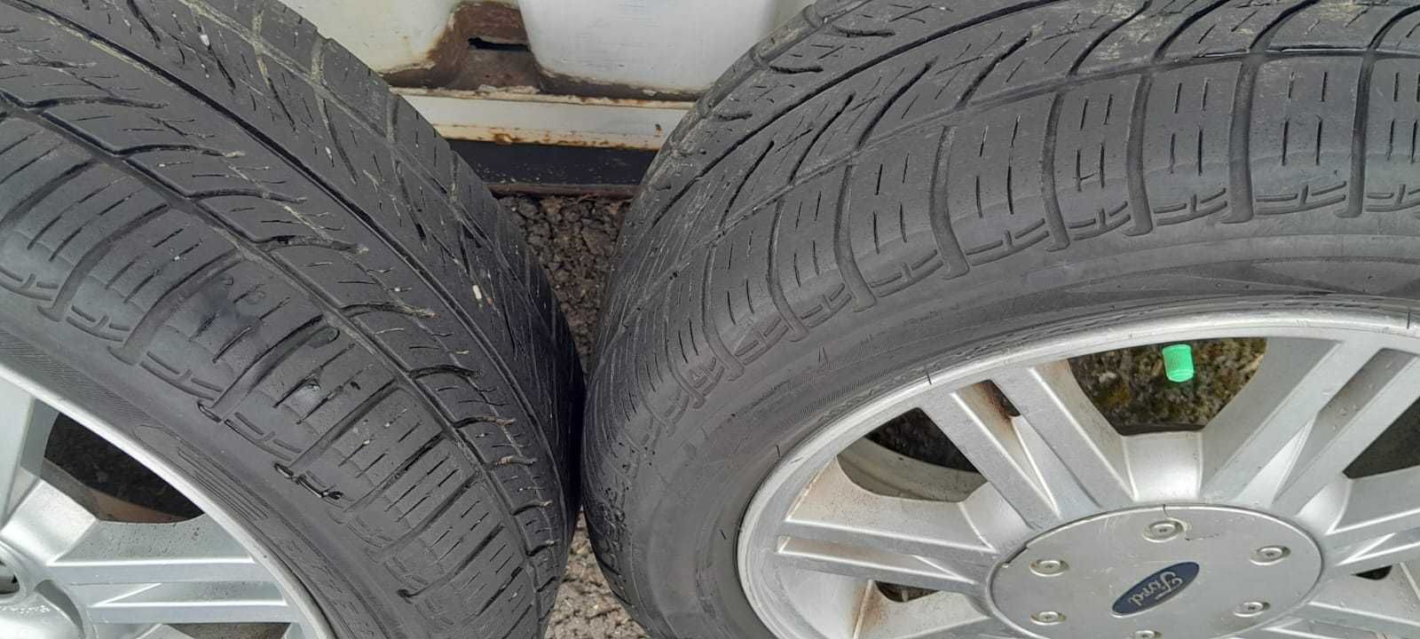 Jenti aluminiu si cauciucuri de vara Ford