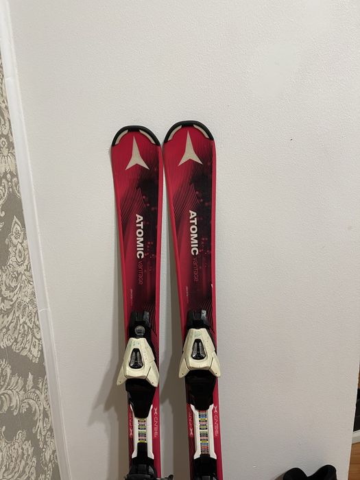Schiuri copii 100 cm atomic cu clapari skiuri ski