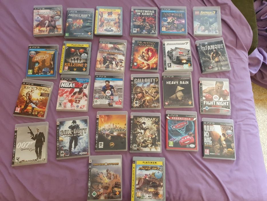 Продам игры на дисках Sony playstation 3