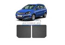Гумени стелки за Opel Zafira B 2005-2014 г., 3-ти ред седалки, Frogum