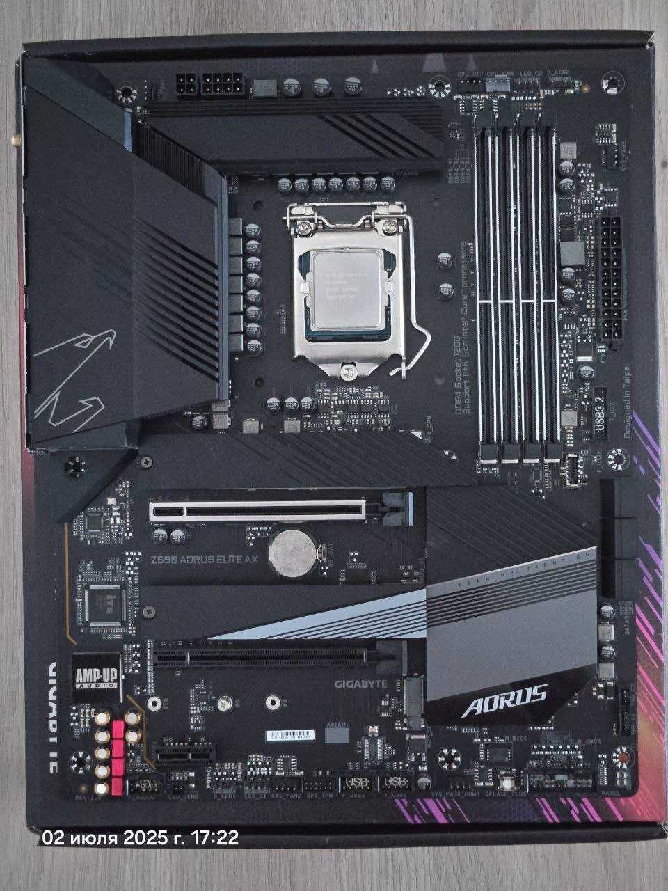 Комплект Core i9-11900F 5.2Ghz/Gigabyte Z590/2x16Gb DDR4