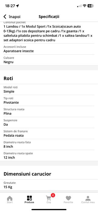 Carut bebelusi stare perfecta