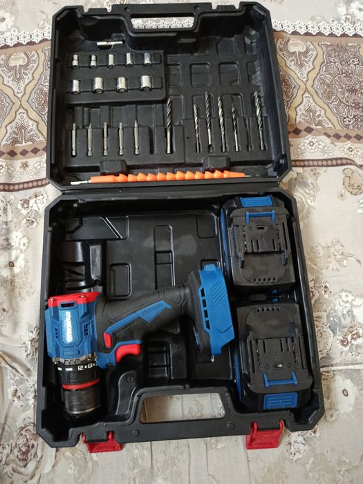 Шуруповерт, аккумуляторная дрель СЛАВМАШ C48-2B48 48 В, 60 Нм, 1800 об