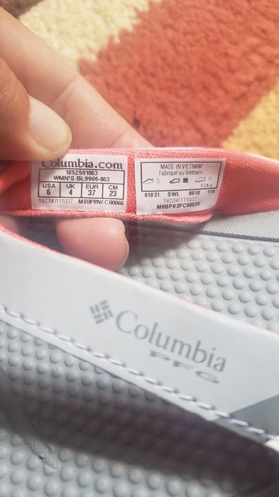 Vand slapi dama Columbia