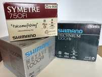 Mulinete Shimano, Daiwa si Okuma