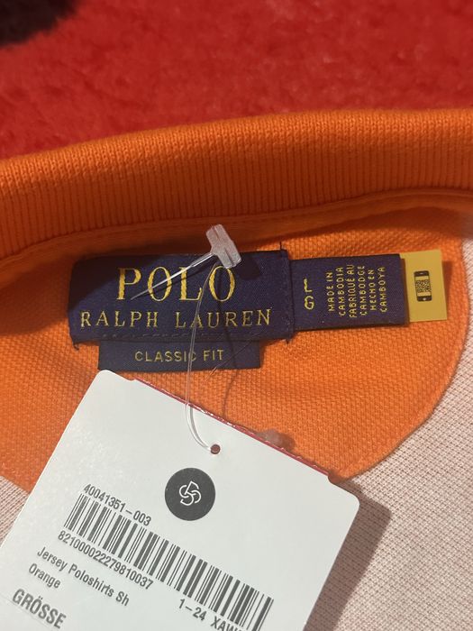 Tricou cu guler Polo Ralph Lauren original