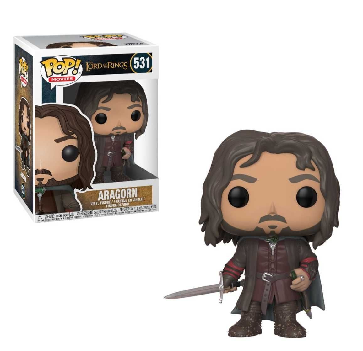 Figurina The Lord of the Rings Aragorn 10 cm anime Funko Pop LOTR
