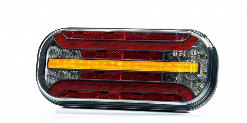 LED Стопове Габарити с бягащ Мигач, букса 12V-36V