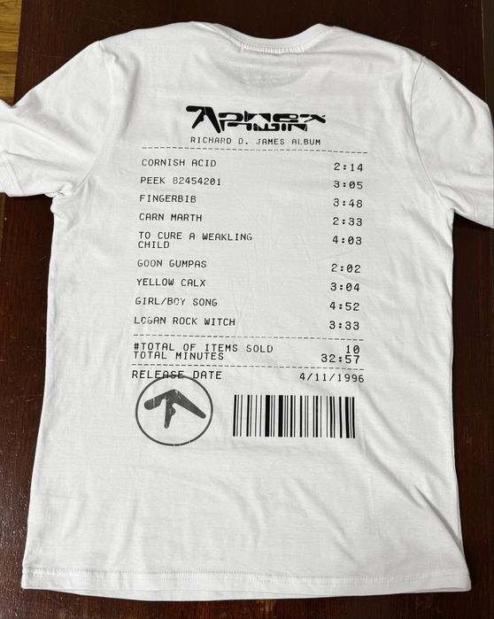 Майка Aphex twin размер S