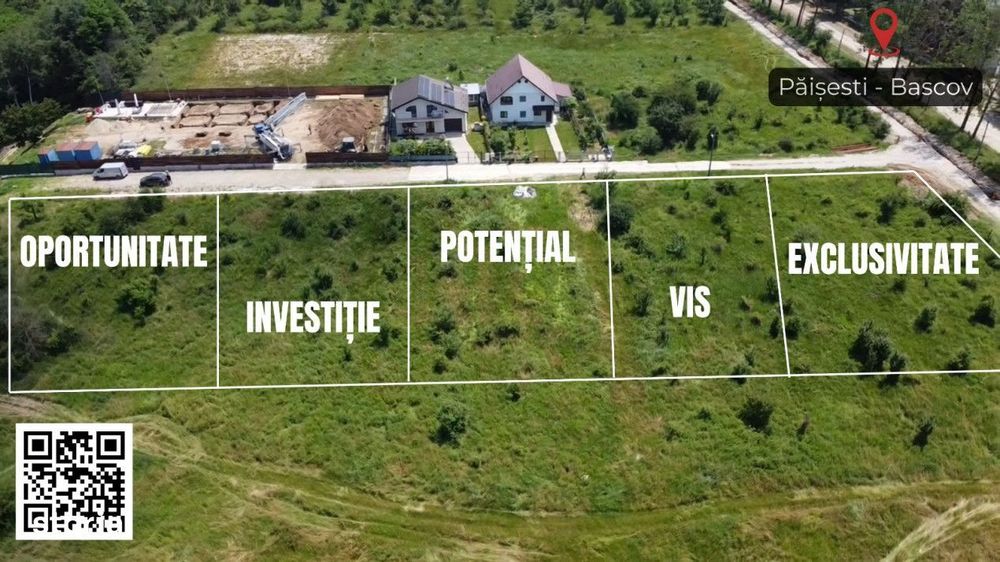 Dealul Paisesti, Bascov - terenuri exclusiviste - cu vedere panoramica