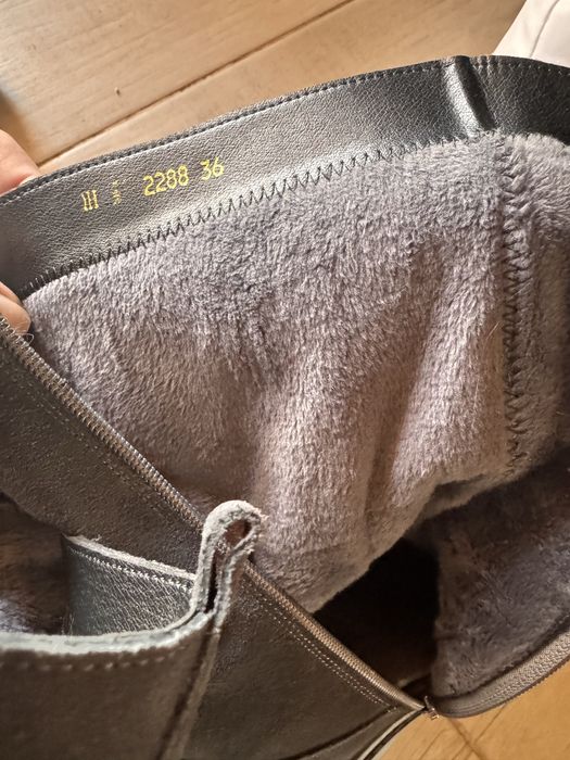 Зимни ботуши естествен велур