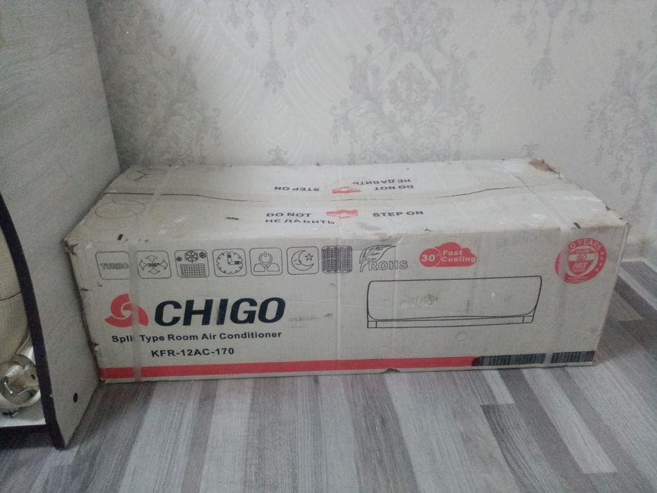 Konditsioner chigo yangi karobka