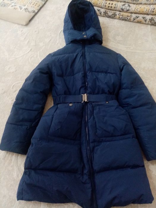 Пуховик зимний, модный