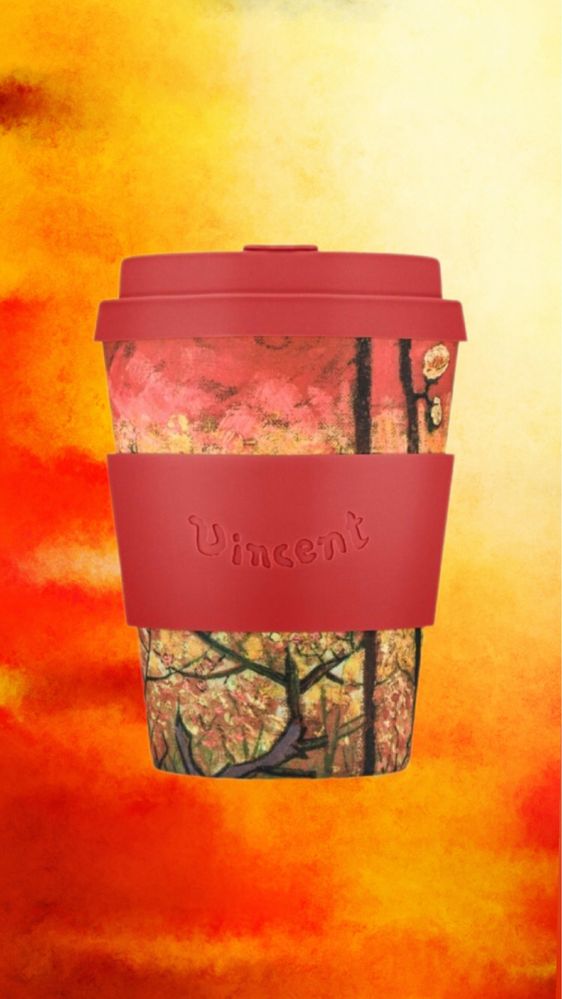 Подарок экостакан для кофе 350 мл. EcoCoffee Cup