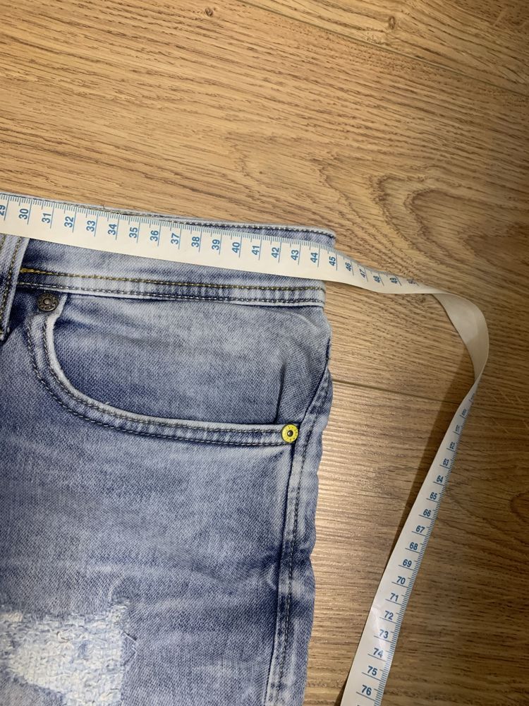 Оригинални мъжки дънкови къси панталони Jack & Jones