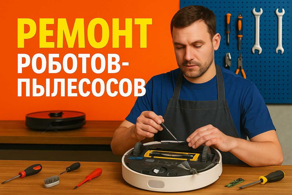 Ремонт роботов-пылесосов — быстро и надёжно