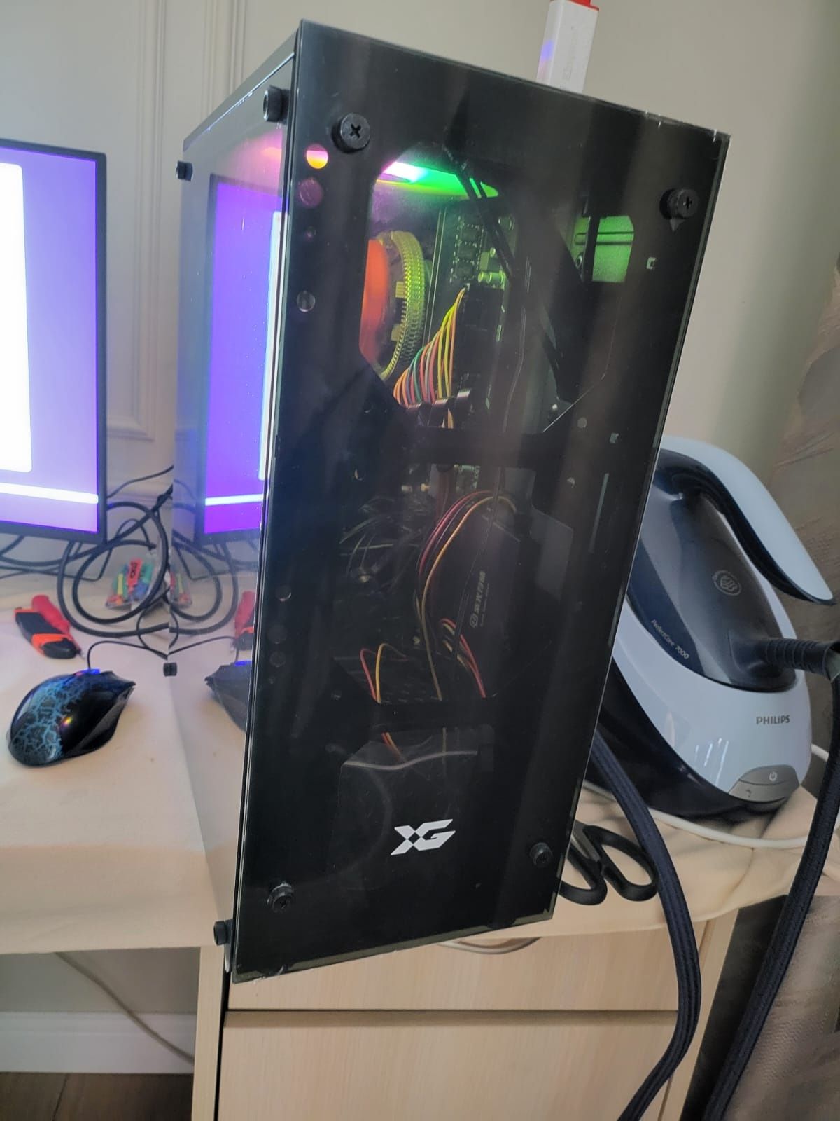 Core i5 10400, 32gb ddr4, 2tb hdd, 256ssd, 128m2 и монитор 27 vega