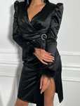Rochie neagra midi