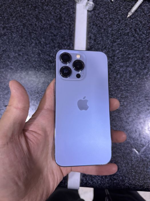 iphone 13 pro 128g yomkost 76 holati ideal oqip tel qlila