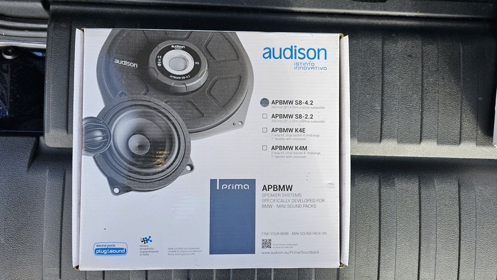 Sistem audio Audison complet pentru mașină bmw x5 f15