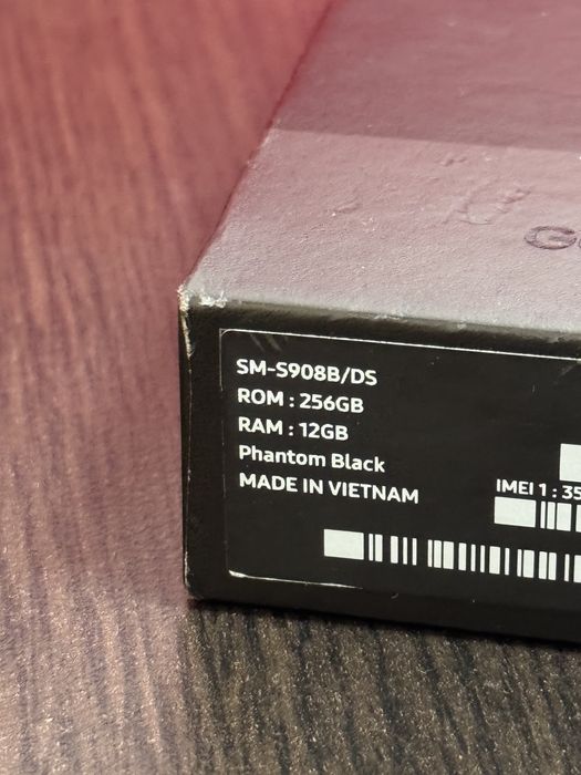 Samsung S22 Ultra 256GB / 12GB RAM / Phantom Black