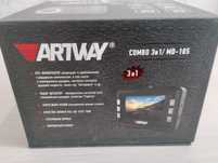 Видеорегистратор Artway 3 в 1: камера записи, радар детектор и GPS дет