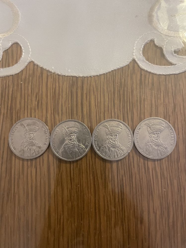 4 monede de 100 lei ,1991,1992,1994