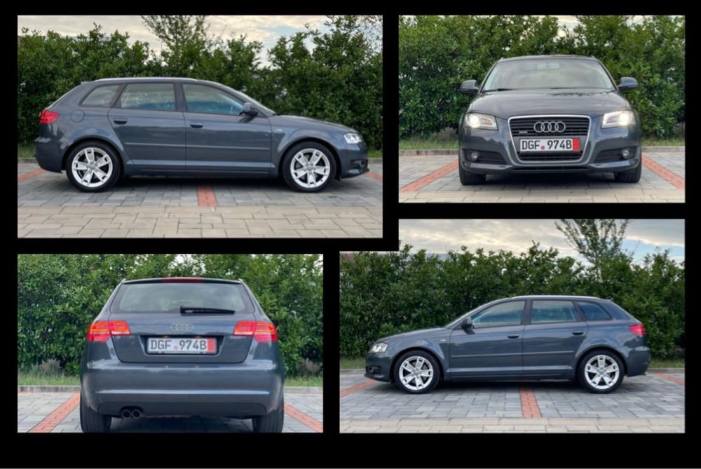 Audi A3/An fabricatie 2009/ Euro 5/Quattro/140Cp/Xenon