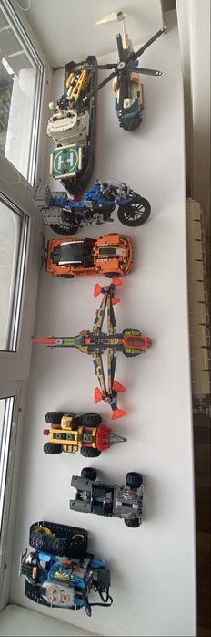 LEGO техника и транспорт — оригинальные модели, сборка по инструкциям