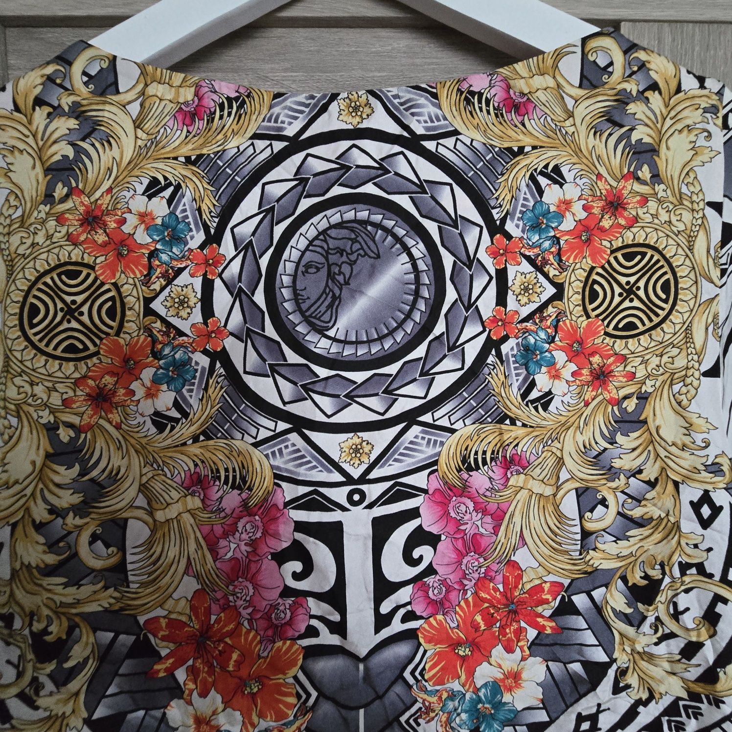 Versace оригинална блуза от коприна