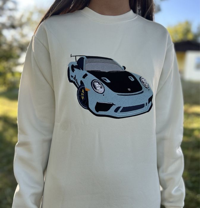 БМВ и Порше Маркови бродирани суичъри с качулка и без качулка