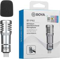Microfon(mini) extern portabil smartphone BOYA BY-P4U, Type C - NOU